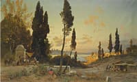 View Across the Bosphorus, Constantinople