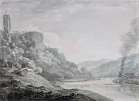 Landscape on the River Wye