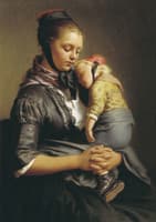 Peasant Woman with Child
