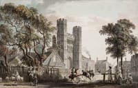 The Cemetery Gate of St Augustine’s Monastery Canterbury