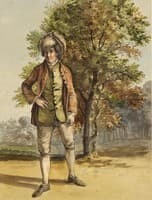 A running footman to William, Duke of Cumberland
