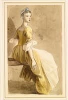 A Seated Girl