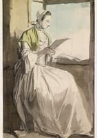 A Lady Reading at a Window