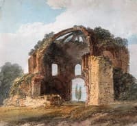 Rome: The Ruined Nymphaeum of Alexander Severus (‘Temple of Minerva Medica’)