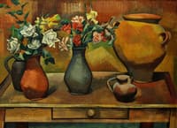 Roses on a Table