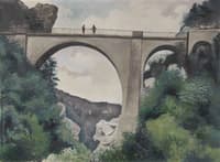 Viaduc dans le Doubs (Viaduct in the Daubs)