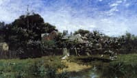 Long Island farm, Springtime