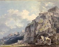 Edinburgh, the Castle rock