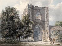 Gate of St Edmond's Bury Abbey, Suffolk