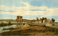 Water-mill above the Bridge at Charenton