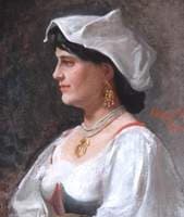 Head of an Italian Woman