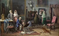 In the Artist's Studio