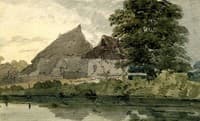 A river-side farm