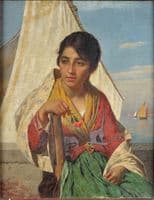 Portrait of a Venetian Fishergirl