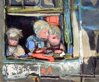 Children at the Window