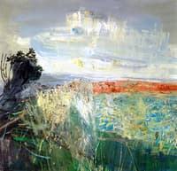 Field of Barley by the Sea