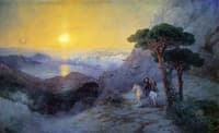 Pushkin on Mount Ai Petri at Sunrise
