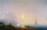 The Seashore. Misty Morning