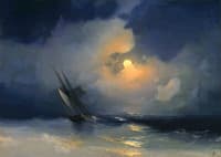 Storm on the Sea at Night