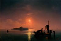 Venetian Lagoon at Night