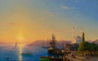 View of Constantinople and Bosphorus