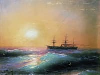Sunset at Sea