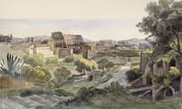 Roman Forum and the Colosseum from the Palatine