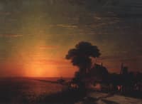 Sunset in Ukraine