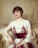Woman with a Fan