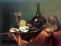 Still life with oysters