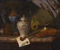 A vanitas still life