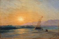 Sunset at Sea