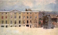 Albion Mills after the fire