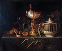 Porringer and Nautilus Cup