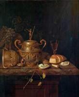 Porringer, German Cup and Oysters