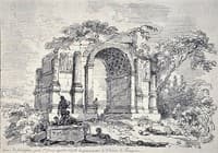 The Triumphal Arch at Saint-Rémy-de-Provence (Glanum), France