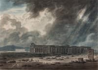 Ruins of Paestum near Salerno: The Three Temples