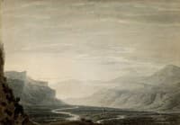 Valley with Winding Streams