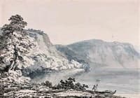 Lake Albano, after John Robert Cozens