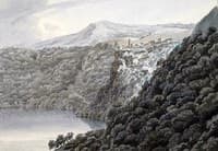 Lake and Town of Nemi
