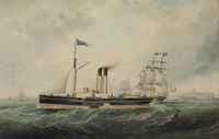The paddle steamer George Peabody