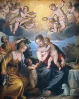 The Virgin and Child with St. John the Baptist and St. Catherine