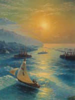 Ships off the Coast of Feodosia