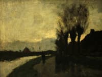 Evening Landscape near Kortenhoef