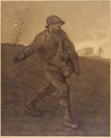 The Sower (after J-F Millet)