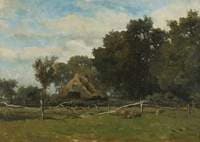 Ferme sous les arbres (Farm under Trees)