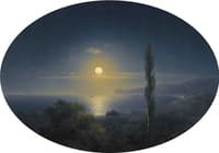 Crimean Coast in the Moonlight