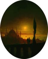 Moonlit Night in Constantinople