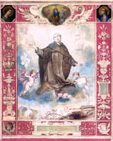 Saint Philip Benizi in Glory above the City of  Florence