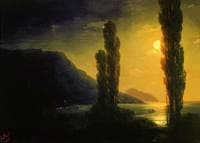A Moonlit Night in the Outskirts of Yalta